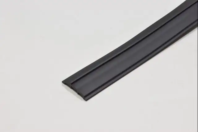 Rubber Strip boven dakdragers Hapro